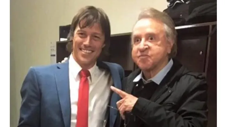El Pelado Almeyda cumplió uno de sus sueños de la infancia.