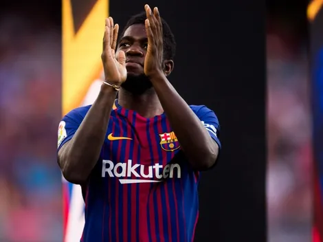 Amenazó Umtiti: quiere cobrar como crack para renovar con Barcelona