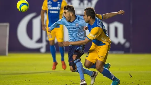 Villa jugó en el duelo que perdieron 3-0 con el cuadro potosino.