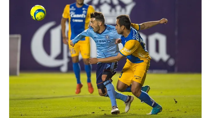 Villa jugó en el duelo que perdieron 3-0 con el cuadro potosino.