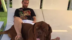 ¡TRANQUILO, HULK! El perro de Messi es una bestia y "no se guarda nada".