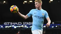 Kevin De Bruyne, el cerebro de Guardiola dentro del campo.