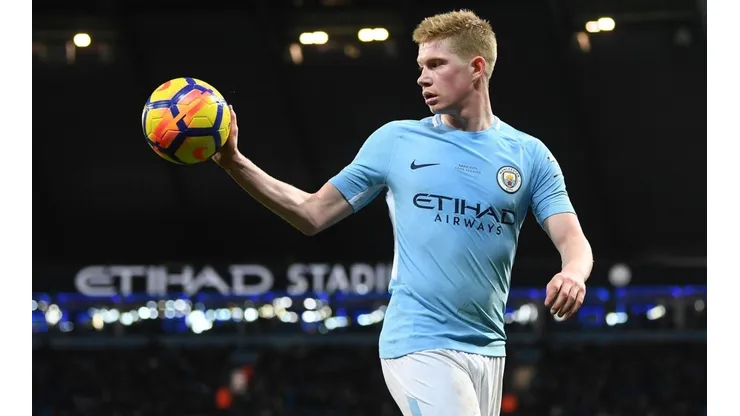 Kevin De Bruyne, el cerebro de Guardiola dentro del campo.