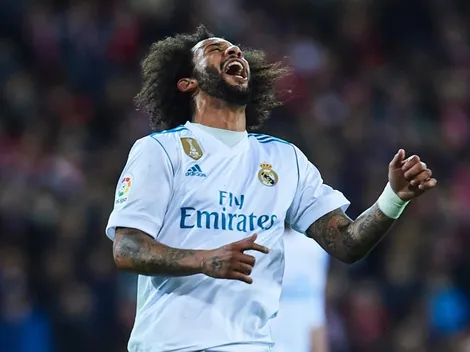 ¡Terrible! Marcelo cayó lesionado y asustó a todos en Madrid
