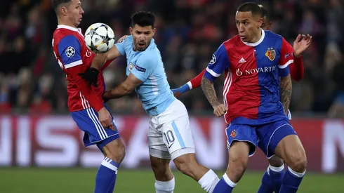 El Manchester City vence al Basilea con un golazo del Kun Sergio Agüero