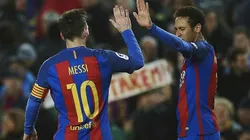 LA EXDUPLA. Messi y Neymar, dos futbolistas que había que temer cuando jugaba Barcelona la temporada pasada.