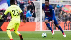 Yerry Mina después de jugar con el Barcelona en el Camp Nou: "Tenía mucha fe que iba a marcar un gol"