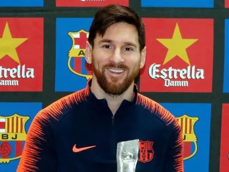 Premio Fair Play para Messi, a pesar de las patadas que le pegan en España