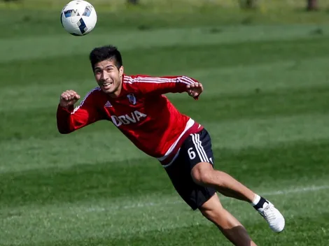 Todo mal con Lollo en River: jugó en Reserva ¡y lo expulsaron por un patadón!