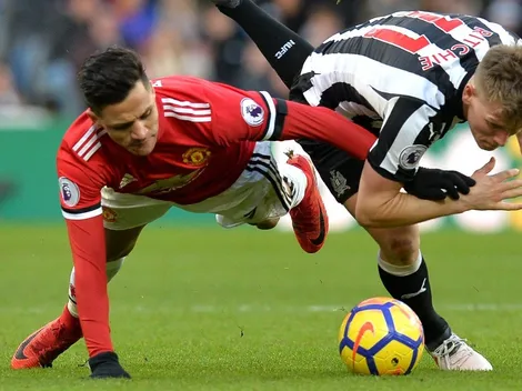 No se puede creer: el gol que se perdió Alexis Sánchez con el Manchester United