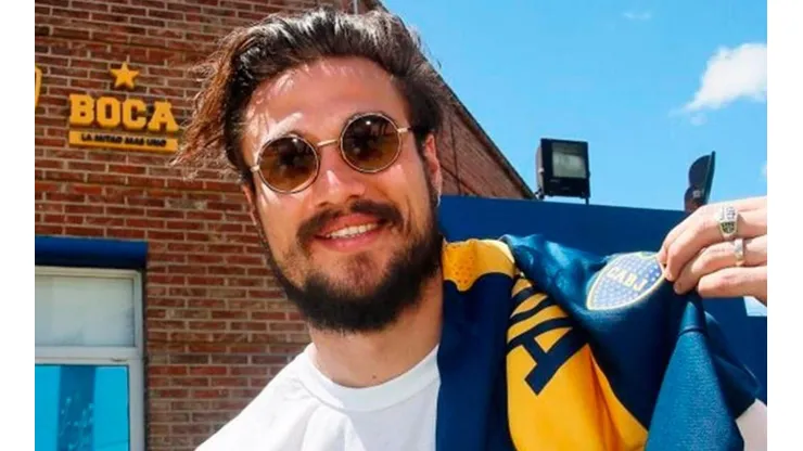 Daniel Osvaldo cambió a Boca por el rock.