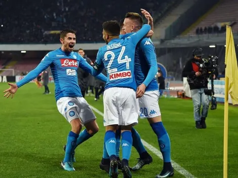 Napoli reaccionó a tiempo y recuperó el liderazgo