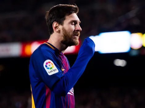 Un minuto tardó en llegar la primera ¿ayudita? para Barcelona