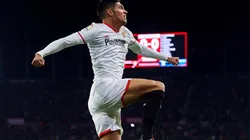 Sergio Rico tapó un penal ante Girona y Joaquín Correa le agradeció con el gol que le dio el triunfo al Sevilla