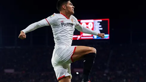 Sergio Rico tapó un penal ante Girona y Joaquín Correa le agradeció con el gol que le dio el triunfo al Sevilla