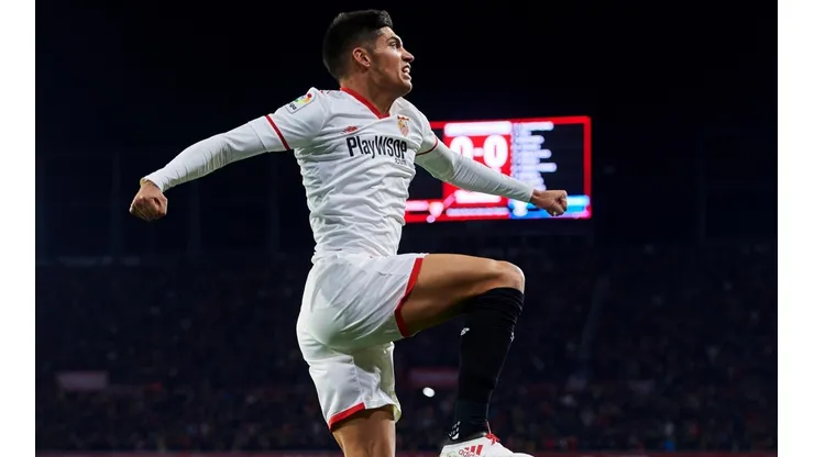 Sergio Rico tapó un penal ante Girona y Joaquín Correa le agradeció con el gol que le dio el triunfo al Sevilla