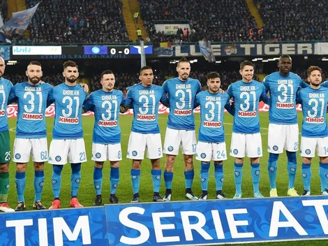 Emotivo homenaje de Napoli para Ghoulam
