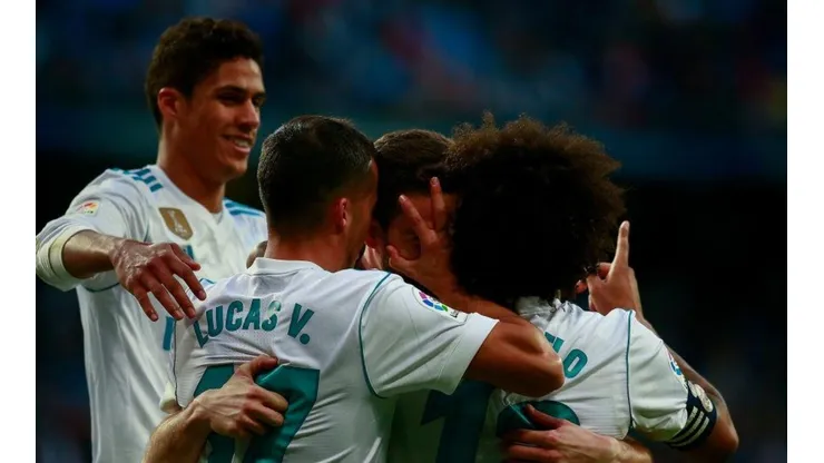 Lucas Vázquez abrió la cuenta para el 'Merengue'.