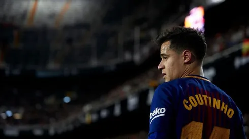 Coutinho marcó su primer gol en Barcelona.