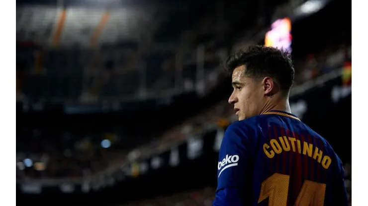 Coutinho marcó su primer gol en Barcelona.