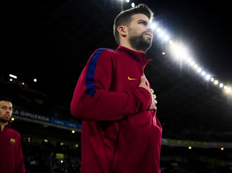 Piqué se entrenó con normalidad y acabó con la ilusión de Yerry Mina