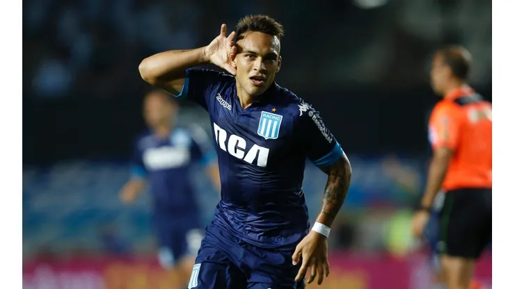 Lautaro Martínez la rompió ante Huracán.