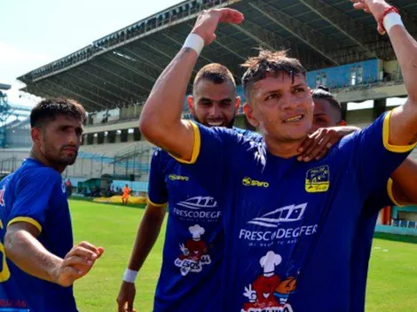 Una alegría: Carlos Garcés volvió a entrenar a la par