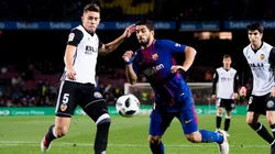 Luis Suárez fue clave frente a Valencia.