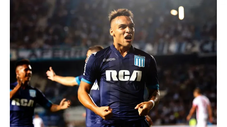 Lautaro Martínez le metió un golazo a Huracán.