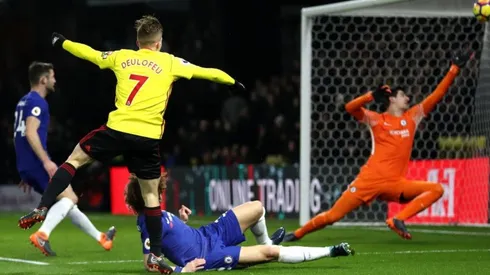 Deulofeu fue la figura del partido.