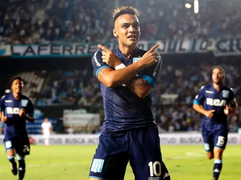 Show de Lautaro Martínez y goleada de Racing