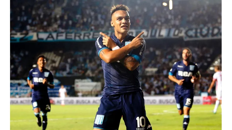 Lautaro Martínez, la figura clara del partido.