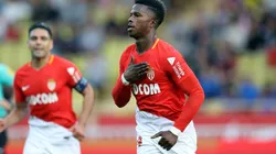 Golazo, patadón y expulsión: inentendible partido de Keita Balde para el Mónaco contra Lyon