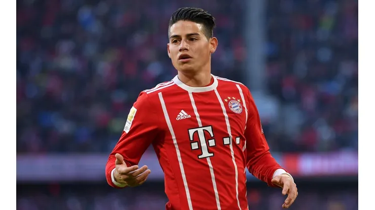 James Rodríguez en el Bayern Munich