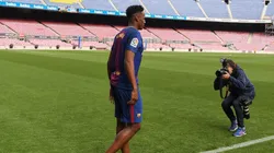 Yerry Mina y su primer día en Barcelona.