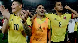AL MUNDIAL. Radamel Falcao celebra la clasificación a Rusia 2018 (Foto: Getty)..