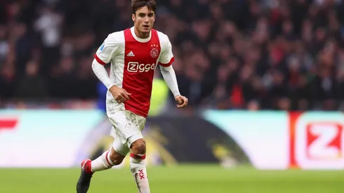 FIGURA EN AJAX. Nicolás Tagliafico en uno de sus primeros partidos con el Ajax (Foto: Getty).