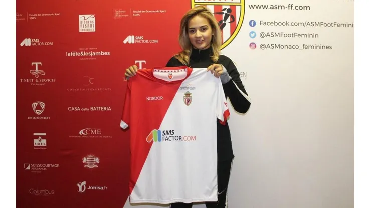 Rebeca Tavares, esposa de Fabinho que fichó con Mónaco.