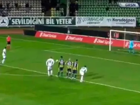 ¡Un burro total! Dodo, del Giresunspor, pateó el peor penal de la historia