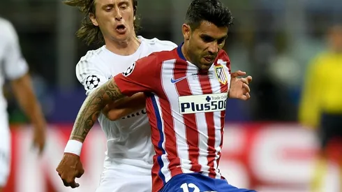 EL SUBCAMPEONATO. Augusto Fernández en la final contra Real Madrid por la final de la Champions League.