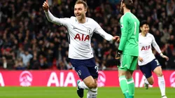 EL GOLEADOR. Christian Eriksen abrió el marcador a los 11 segundos de partidos.