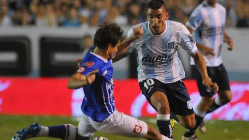 Ricardo Centurión, el día que salió campeón en Racing.