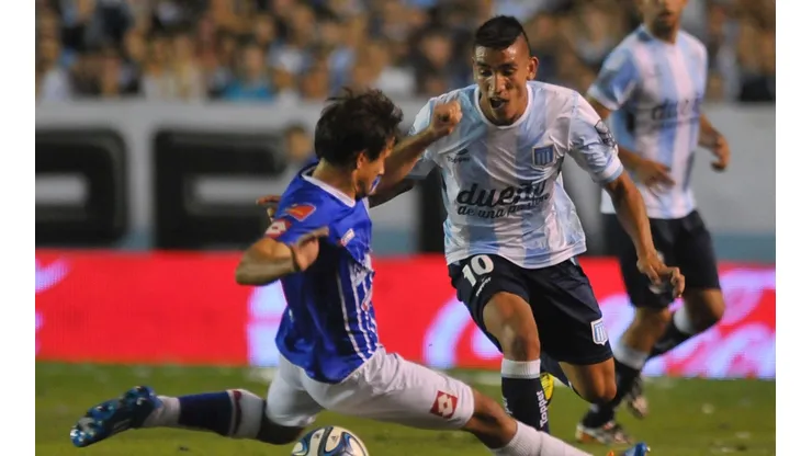 Ricardo Centurión, el día que salió campeón en Racing.
