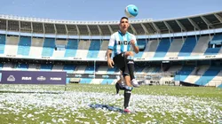 Ricardo Centurión disfruta de su regreso a Racing.