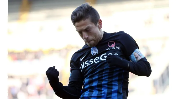 EL BAILE DEL PAPU. Gómez se divierte cada vez que puede en Atalanta.