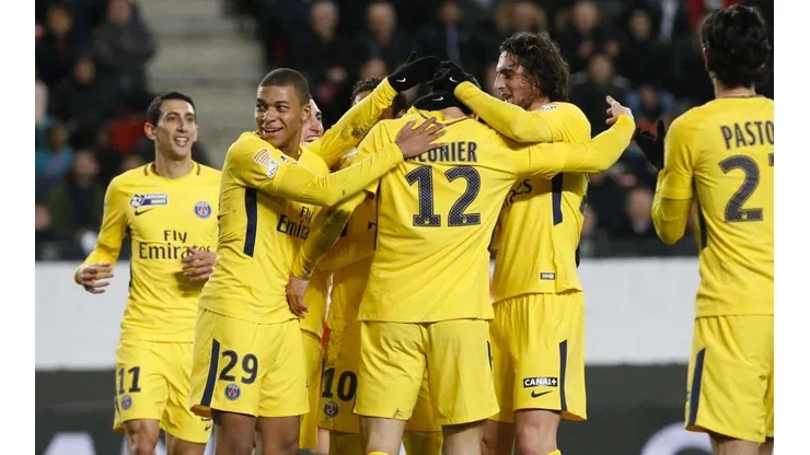ENCENDIDOS. Los parisinos llegan en buena forma a la serie contra el Real Madrid.