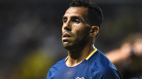 Carlos Tevez volvió a defender la camiseta de Boca.