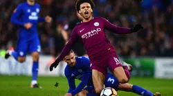 El golpe de Bennett que lesionó a Sané.