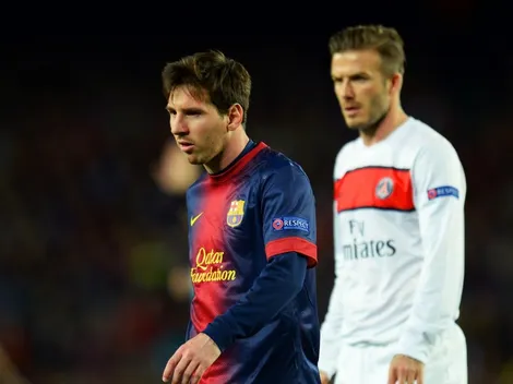 Messi también saludó a Beckham por su nuevo proyecto: "En unos años podría hacerte un llamadito"