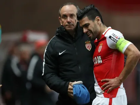 A Falcao le hicieron un corte en su pierna y al rival no le sacaron ni amarilla